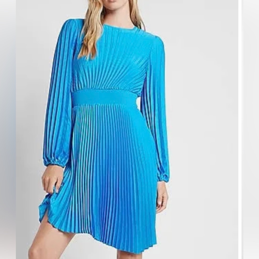 Women’s Blue Asymmetrical Dress